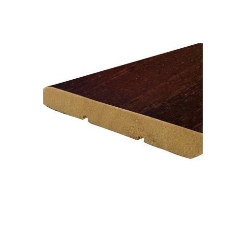 Battiscopa in Ayous 10 x 80 x 2400 mm Noce