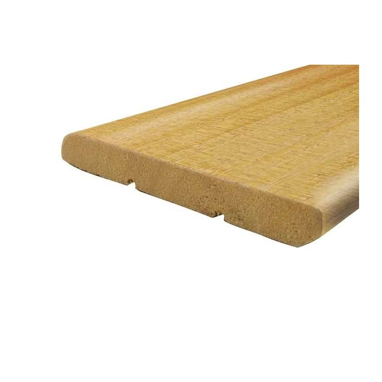 Battiscopa in Ayous 10 x 80 x 2400 mm Rovere