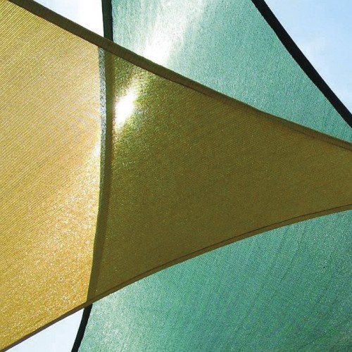 Tenda vela triangolare 3x3x3 colore ecrù