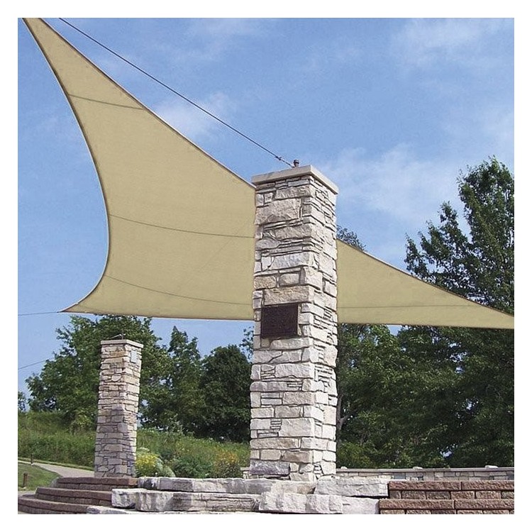 Tenda vela triangolare 3x3x3 colore verde