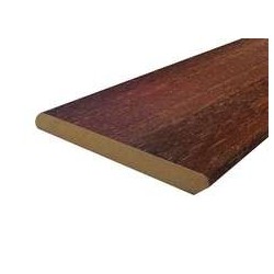 Battiscopa in Ayous 10 x 95 x 2400 mm Tanganica