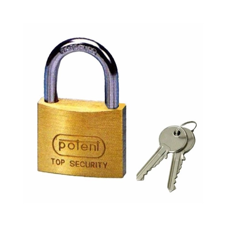 LUCCHETTO OTTONE MM 50 KA POTENT