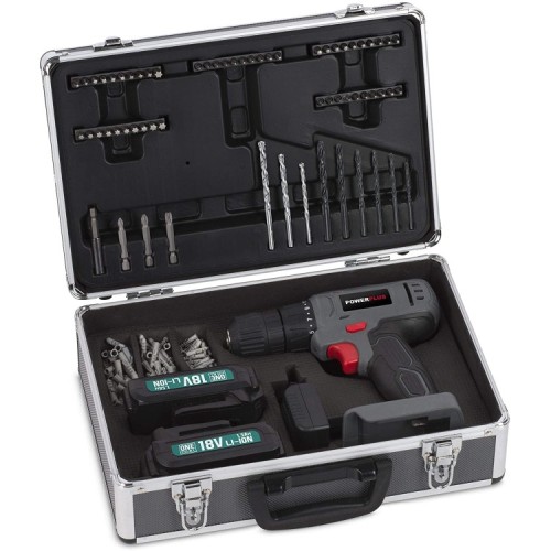 TRAPANO AVVITATORE 18 V IN VALIGETTA CON ACCESSORI