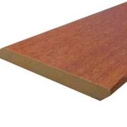 Battiscopa in Ayous 10 x 95 x 2400 mm Ciliegio