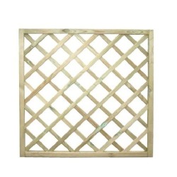 Grigliato, Traliccio in Legno Pesante180x180cm 2