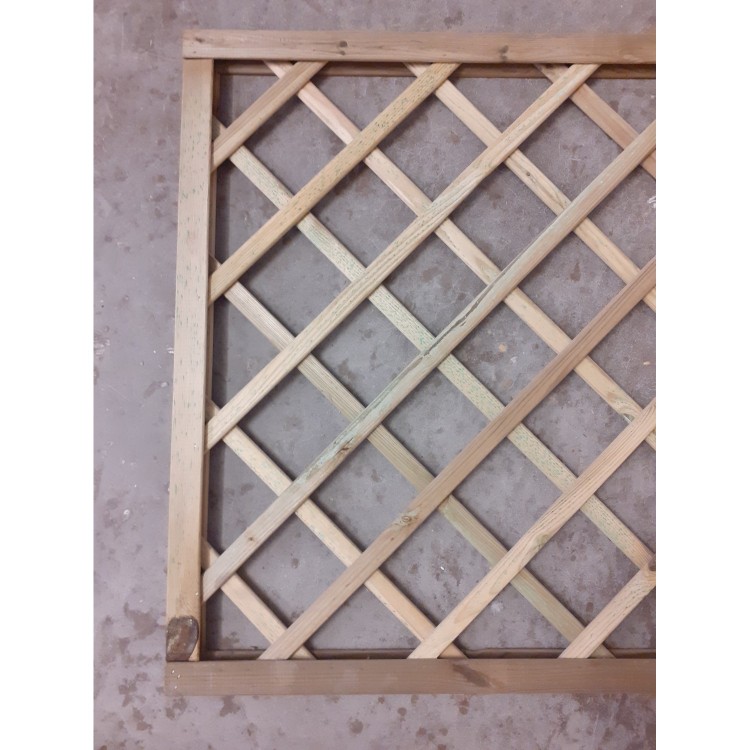 Grigliato, Traliccio in Legno Pesante180x180cm