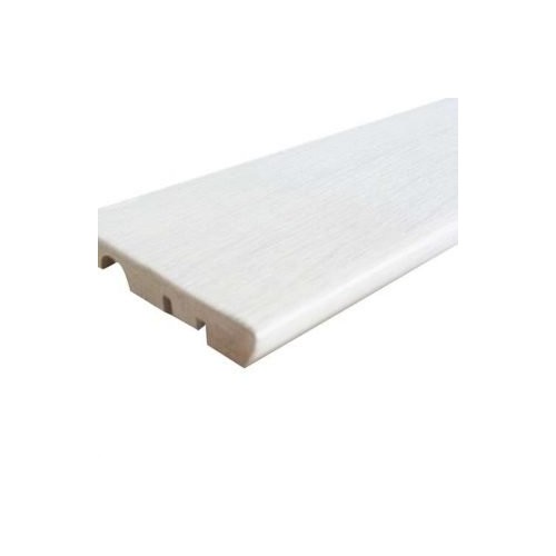 Battiscopa in MDF 10 x 70 x 2400 mm Bianco