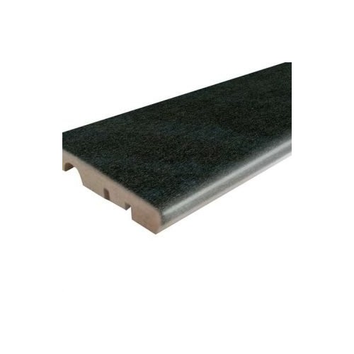 Battiscopa in MDF 10 x 70 x 2400 mm Nero