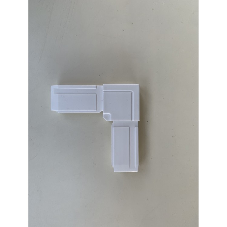 Angolo per Profilo a telaio fisso - Bianco