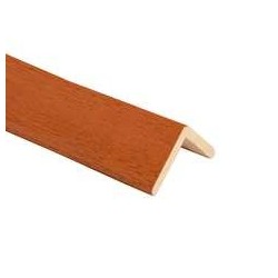 Paraspigolo in Ayous 43 x 43 x 3000 mm Ciliegio