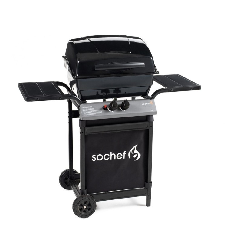 Barbecue Pepito - Potenza 7,6 kW 2 bruciatori in acciaio inossidabile