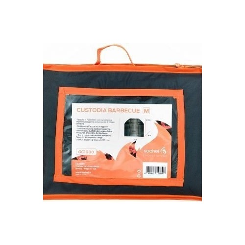 Sochef GC1000 Custodia Barbecue, Grigio, M