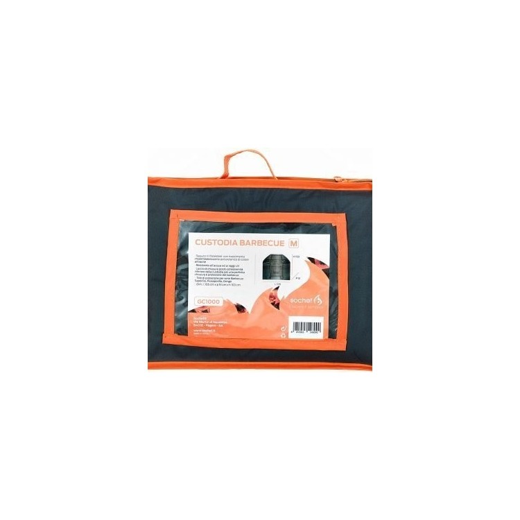 Sochef GC2000 Custodia telo copri Barbecue Grigio misura L