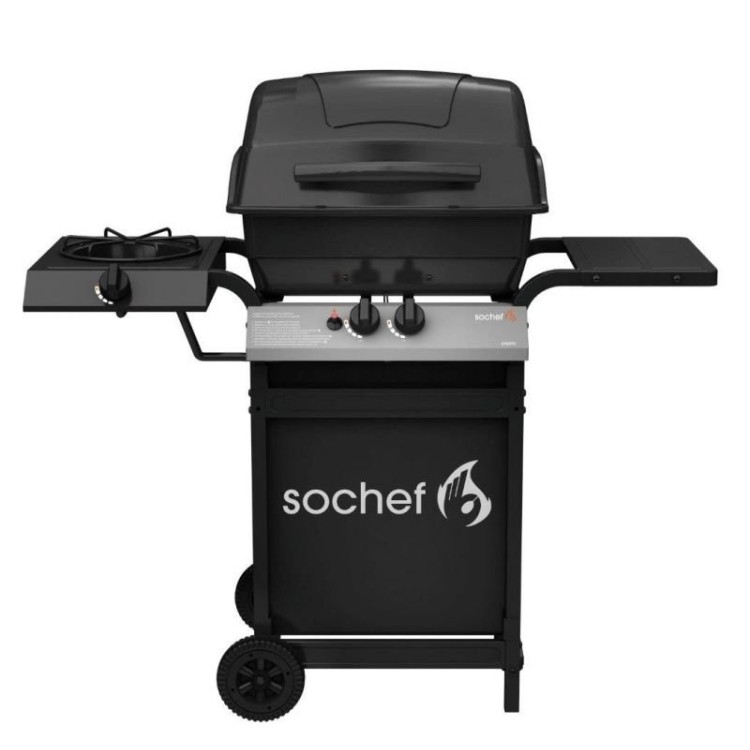 BARBECUE A GAS PIÙ PEPITO SOCHEF CON PIETRA LAVICA