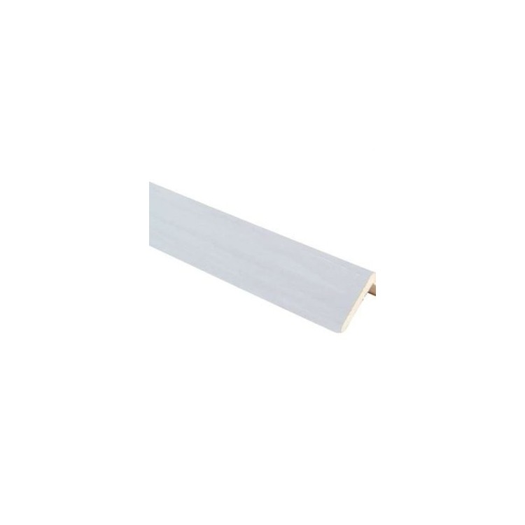 Paraspigolo in Ayous 35 x 35 x 3000 mm Bianco