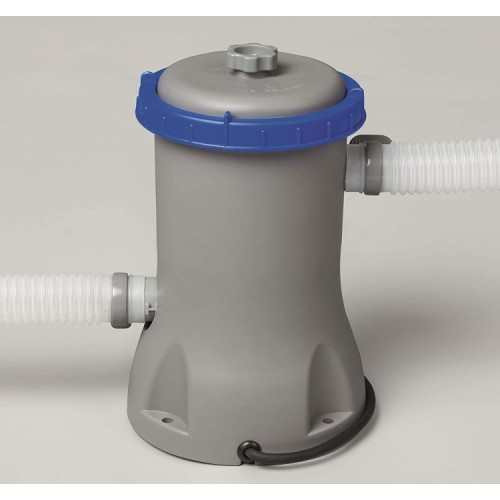 Bestway Steel Pro MAX Piscina Fuori Terra Rotonda 56418, 366x100 cm, Pompa di Filtraggio Inclusa