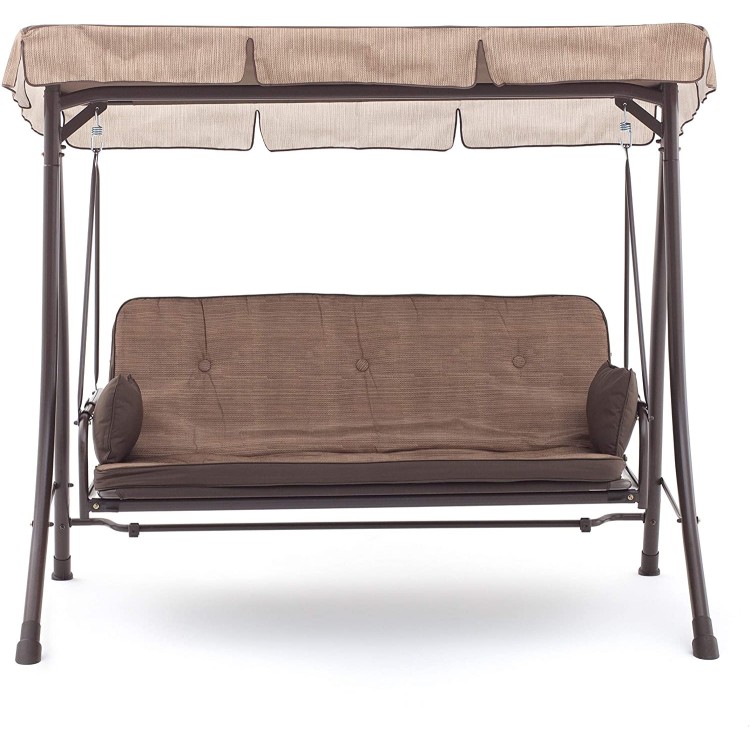 Dondolo Bali ecrù 3 posti che diventa letto