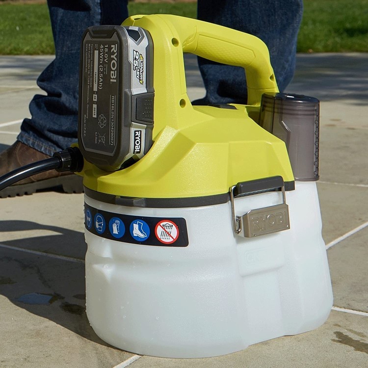 Nebulizzatore 18V per santificazione e cura del giardino