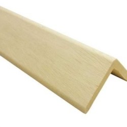 Paraspigolo in Ayous 35 x 35 x 3000 mm Grezzo