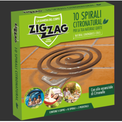 Zig Zag Insetticida Spirali Citronatural