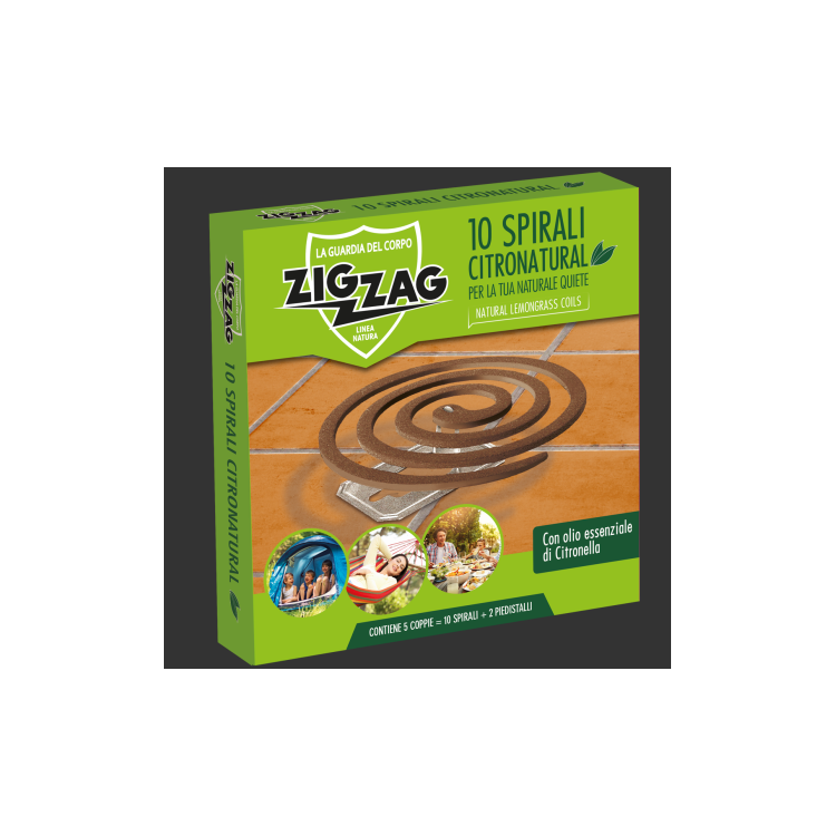 Zig Zag Insetticida Spirali Citronatural