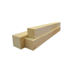 MORALI LEGNO ABETE GREZZO - 60 x 60 x 2000 mm