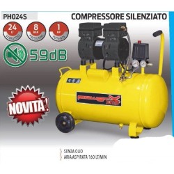 COMPRESSORE 24 LT SILENZIATO 59 db 8bar PH024S 2