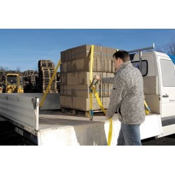 Cinghia di serraggio a cricchetto con gancio 5 Metri 2