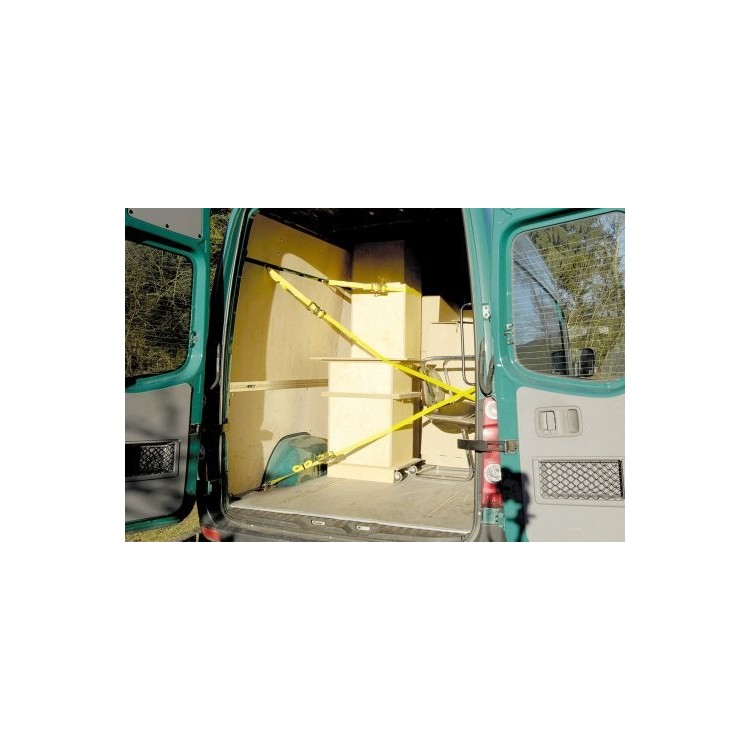 Cinghia di serraggio a cricchetto con gancio 5 Metri