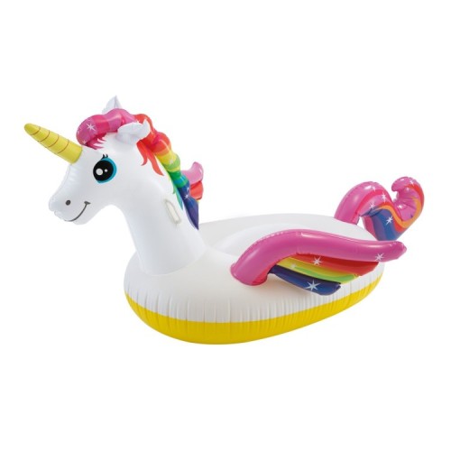 INTEX Unicorno Gonfiabile Multicolor 201x140x97