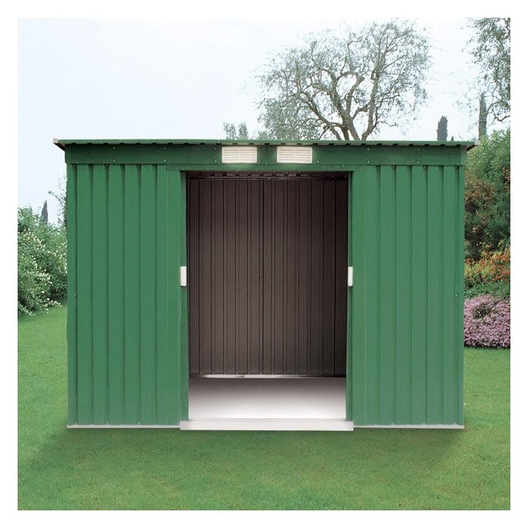 Maisonnette casetta in metallo Medium 121x194x181 cm verdelook