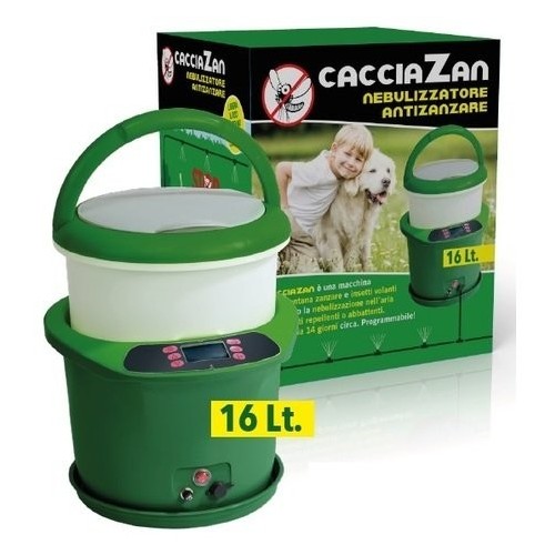 Nuovo Cacciazan 16 LT Nebulizzatore Antizanzare ed Insetti Molesti