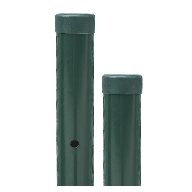 PALO PALETTO TONDO FERRO ZINCATO PLASTIFICATO PALETTI RECINZIONE