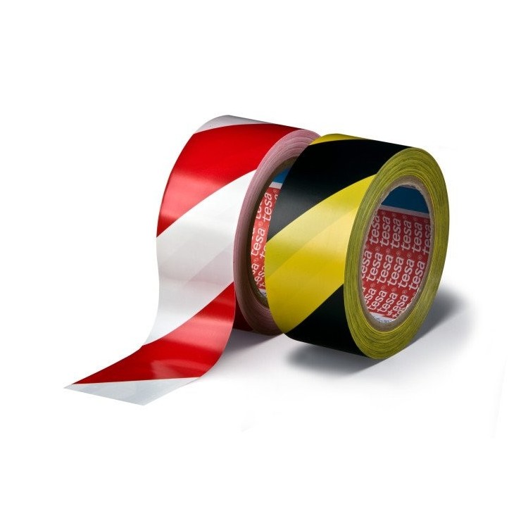 NASTRO ADESIVO SEGNALETICO BI-COLOR 60760 NERO