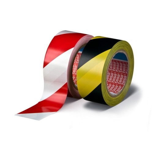 NASTRO ADESIVO SEGNALETICO BI-COLOR 60760 NERO