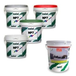Naici guaina liquida impermeabilizzante pedonabile NP7 Bianco 1 kg