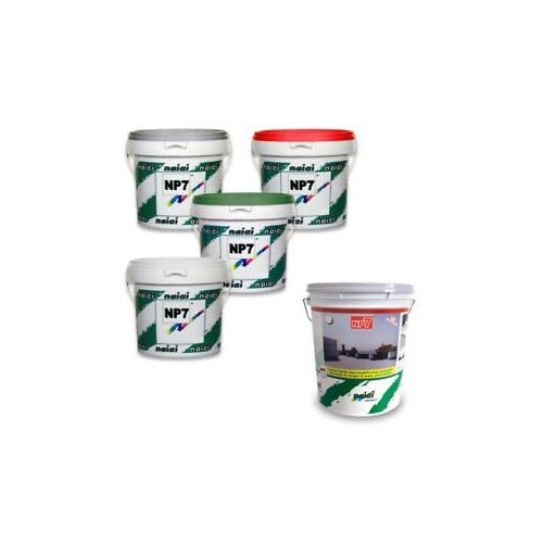 Naici guaina liquida impermeabilizzante pedonabile NP7 Bianco 1 kg
