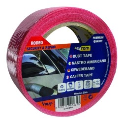 "NASTRO AMERICANO RODEO" MULTIUSO MISURA 50MM X 25MT ROSSO SYROM