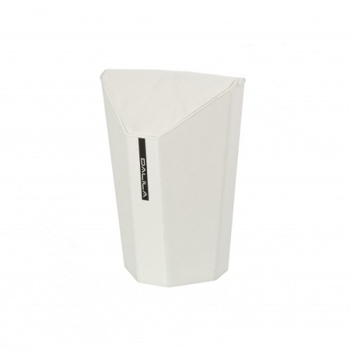 PATTUMIERA CON COPERCHIO BASCULANTE 6.5LT BIANCO