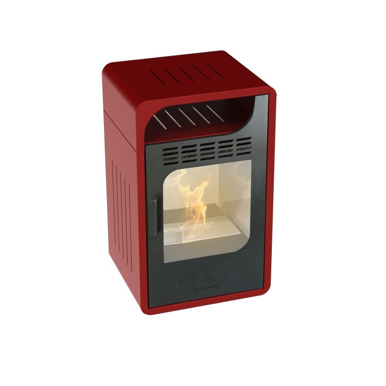 Stufa a Bioetanolo Ventilata 3kW Fiammetta Junior Bordeaux