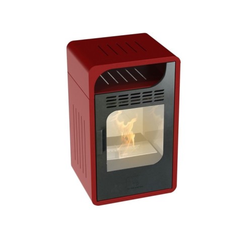 Stufa a Bioetanolo Ventilata 3kW Fiammetta Junior Bordeaux