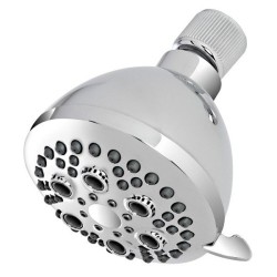 Soffione Doccia Linea Hidra in ABS 5 funzioni cromato