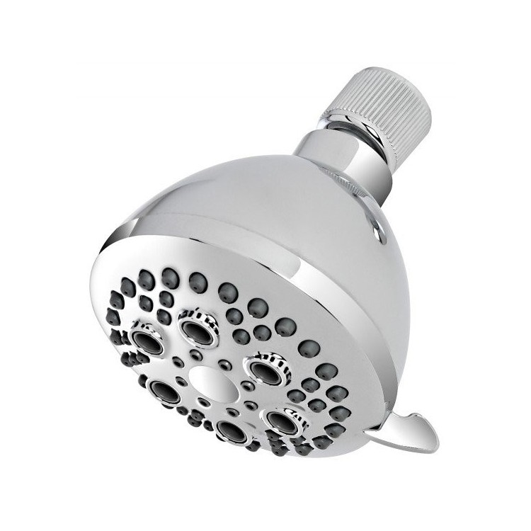 Soffione Doccia Linea Hidra in ABS 5 funzioni cromato