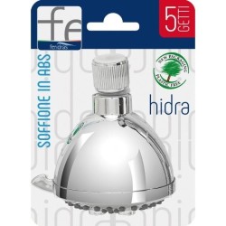 Soffione Doccia Linea Hidra in ABS 5 funzioni cromato 2