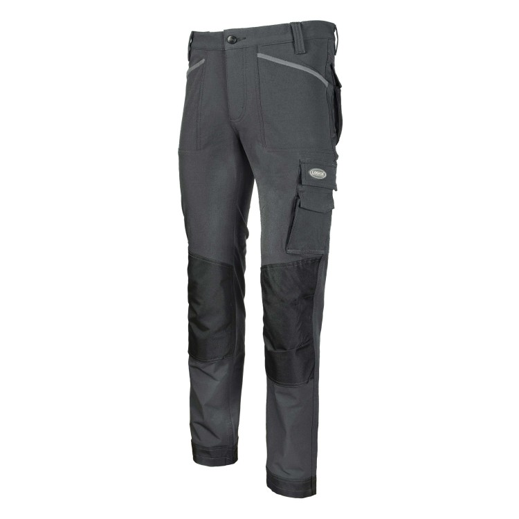 PANTALONE INVERNALE 90%POLIAM 10%SPANDEX GRIGIO - XXL