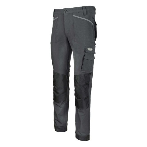 PANTALONE INVERNALE 90%POLIAM 10%SPANDEX GRIGIO - 3XL