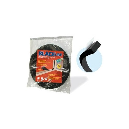 Paraspifferi Black Line 7,5 MT x 10 mm