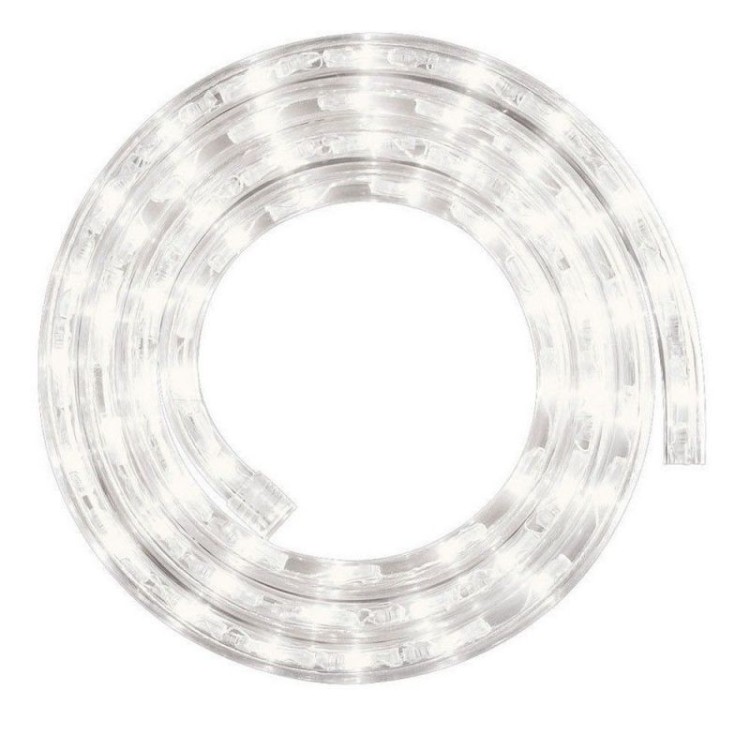 TUBO TRASPARENTE LED CHIARO 8 MT CON CONTROLLER