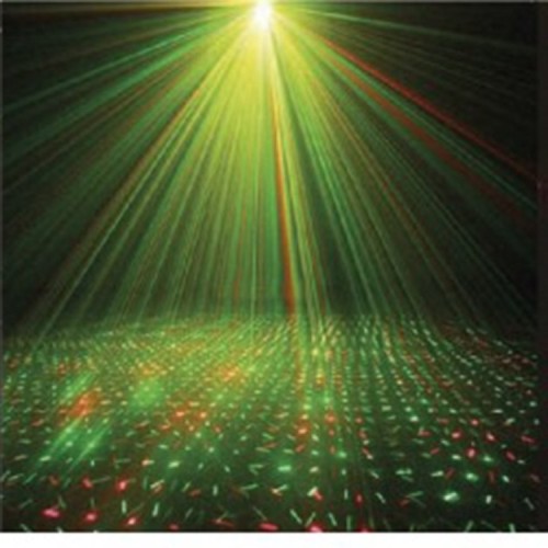 PROIETTORE LASER PUNTINI ROSSI E VERDI IN MOVIMENTO