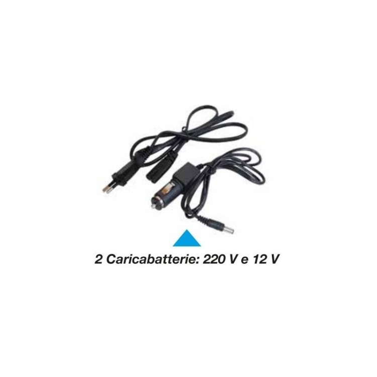 Lanterna LED ricaricabile con variatore di intensità luminosa e funzione di emergenza ANDROMEDA 4